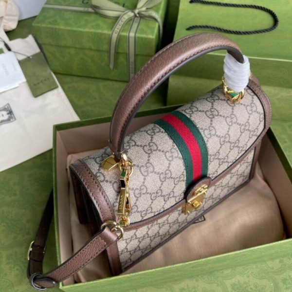 Replica Gucci Ophidia Small Top Handle Web Bag 651055 - Image 7