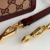 Best Replicas Bags - Replica Gucci Ophidia Top Handle Bag in Burgundy Shop For Best Louis Vuitton LV Replica Bags With Cheap Price