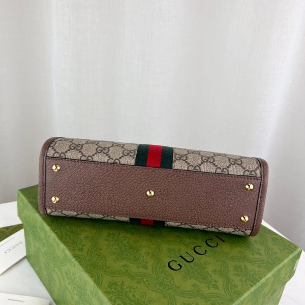 Replica Gucci Ophidia Small Tote Web Brown 693724 - Image 8