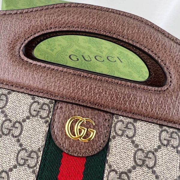 Replica Gucci Ophidia Small Tote Web Brown 693724 - Image 9