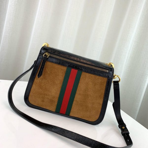 Gucci Ophidia Suede Saddle Bag Replica - Stylish & Elegant - Image 2