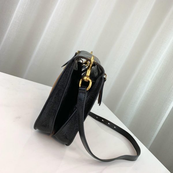 Gucci Ophidia Suede Saddle Bag Replica - Stylish & Elegant - Image 4