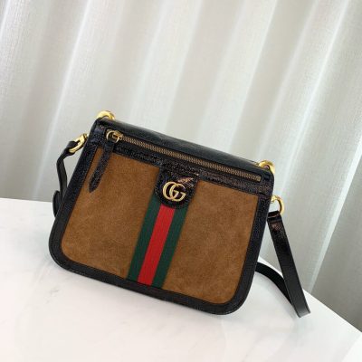 Gucci Ophidia Suede Saddle Bag Replica - Stylish & Elegant