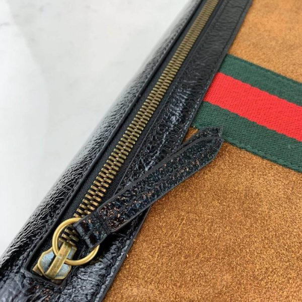 Gucci Ophidia Suede Saddle Bag Replica - Stylish & Elegant - Image 8