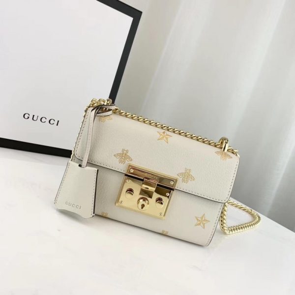 Gucci Padlock Bee Star Small Shoulder Bag – Classic Replica - Image 2
