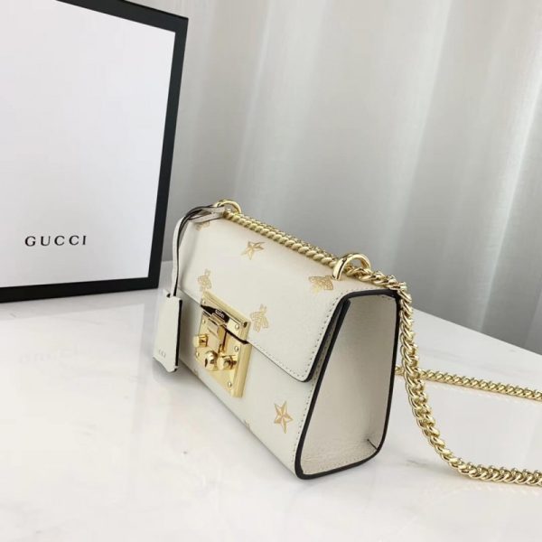 Gucci Padlock Bee Star Small Shoulder Bag – Classic Replica - Image 4