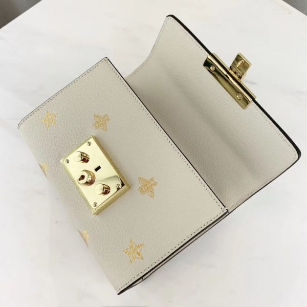 Gucci Padlock Bee Star Small Shoulder Bag – Classic Replica - Image 9