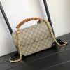 Best Replicas Bags - Replica Gucci GG Padlock Small Bamboo Shoulder Bag 603221 Shop For Best Louis Vuitton LV Replica Bags With Cheap Price