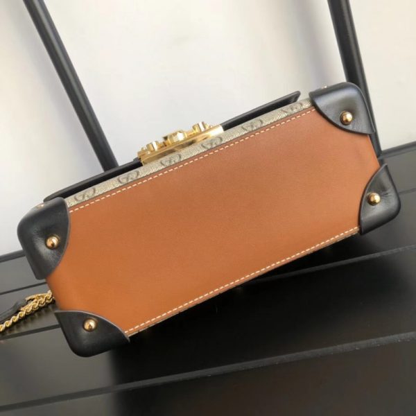 Replica Gucci GG Padlock Small Bamboo Shoulder Bag 603221 - Image 4