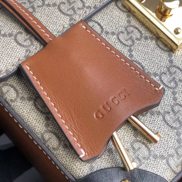 Replica Gucci GG Padlock Small Bamboo Shoulder Bag 603221 - Image 8