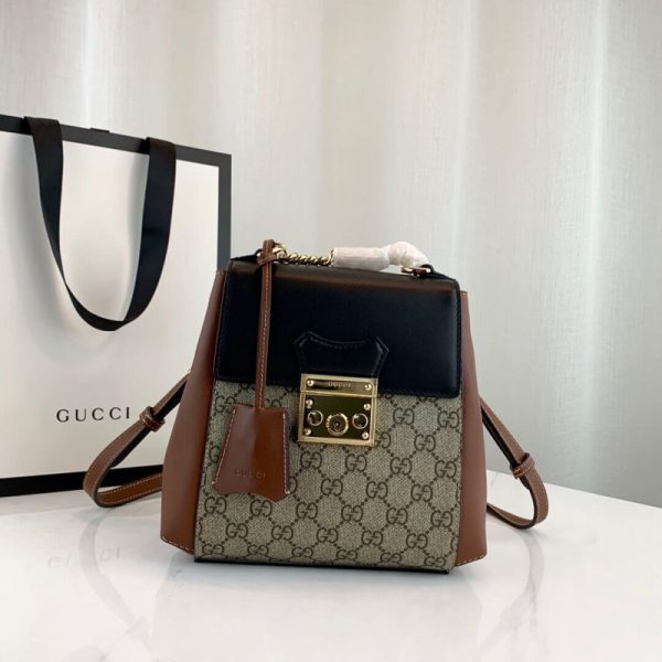 Replica Gucci GG Supreme Padlock Backpack 498194 - Image 2