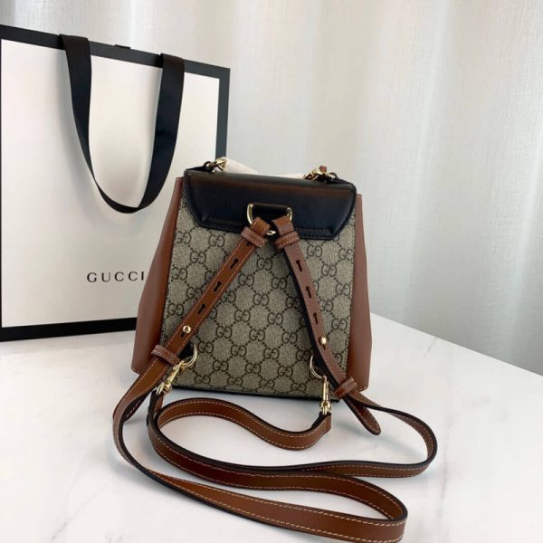 Replica Gucci GG Supreme Padlock Backpack 498194 - Image 4