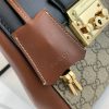 Best Replicas Bags - Replica Gucci GG Supreme Padlock Backpack 498194 Shop For Best Louis Vuitton LV Replica Bags With Cheap Price