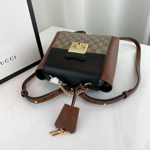 Replica Gucci GG Supreme Padlock Backpack 498194 - Image 8
