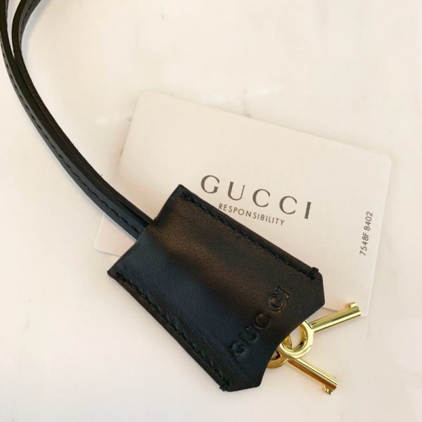 Replica Gucci GG Supreme Bee Padlock Shoulder Bag 479197 - Image 9