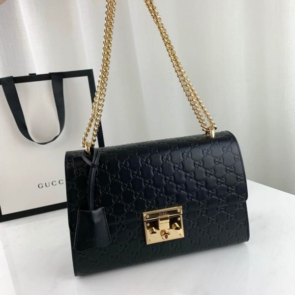 Authentic Style Gucci Padlock Signature GG Shoulder Bag Replica - Image 5