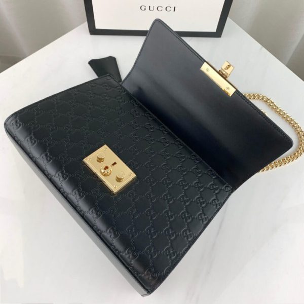 Authentic Style Gucci Padlock Signature GG Shoulder Bag Replica - Image 7