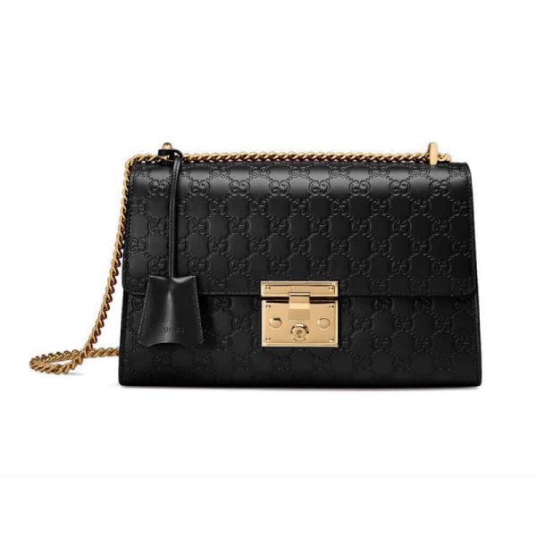 Authentic Style Gucci Padlock Signature GG Shoulder Bag Replica