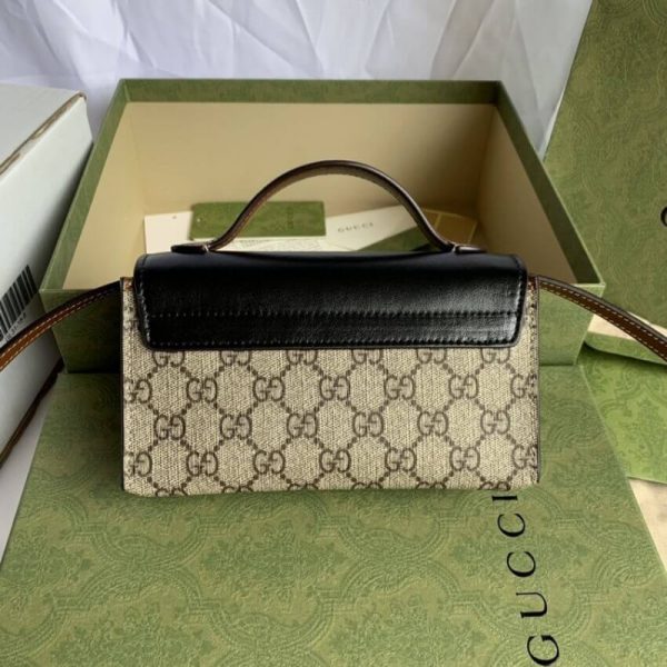 Replica Gucci Padlock Mini Bag in Black - Style 652683 - Image 6