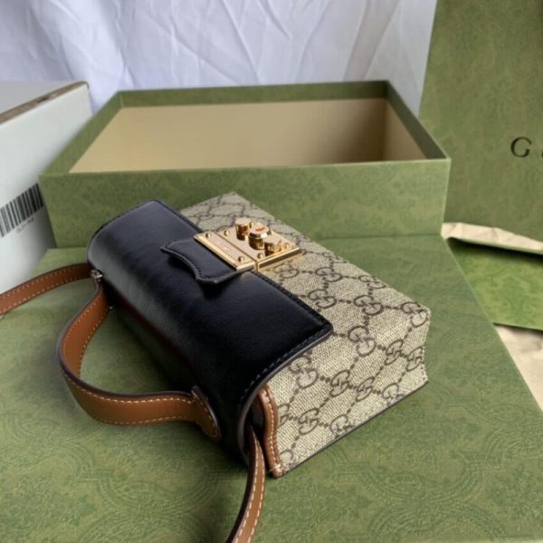Replica Gucci Padlock Mini Bag in Black - Style 652683 - Image 7