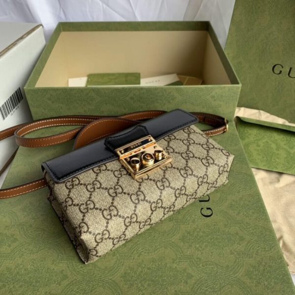 Replica Gucci Padlock Mini Bag in Black - Style 652683 - Image 8