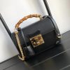 Best Replicas Bags - Replica Gucci Bamboo Padlock Shoulder Bag 603221 Shop For Best Louis Vuitton LV Replica Bags With Cheap Price