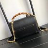 Best Replicas Bags - Replica Gucci Bamboo Padlock Shoulder Bag 603221 Shop For Best Louis Vuitton LV Replica Bags With Cheap Price