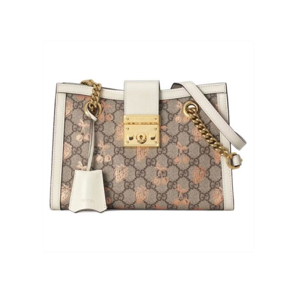 Replica Gucci Padlock Berry Tote Bag - Stylish Compact Design