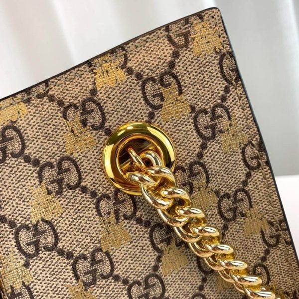 Gucci Replica Padlock Shoulder Bag with Bee Design - Image 8