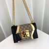 Best Replicas Bags - Gucci Replica Padlock GG Shoulder Bag - Black Shop For Best Louis Vuitton LV Replica Bags With Cheap Price