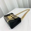 Best Replicas Bags - Gucci Replica Padlock GG Shoulder Bag - Black Shop For Best Louis Vuitton LV Replica Bags With Cheap Price
