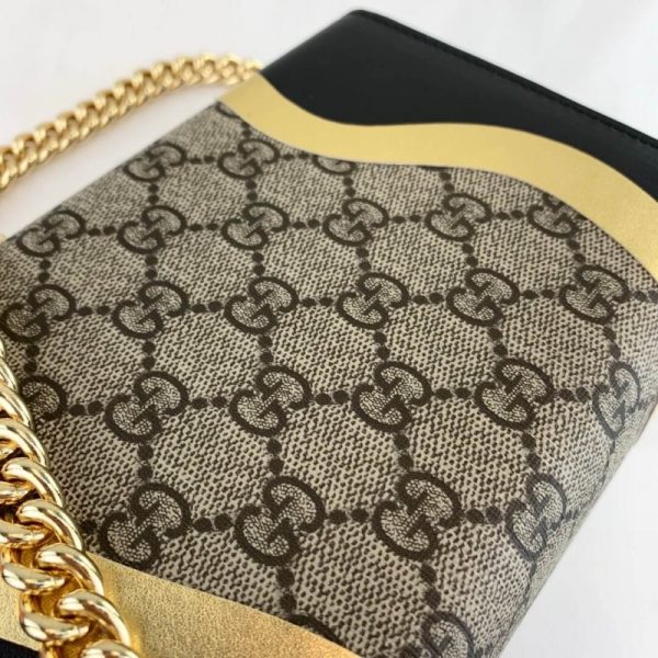 Gucci Replica Padlock GG Shoulder Bag - Black - Image 9