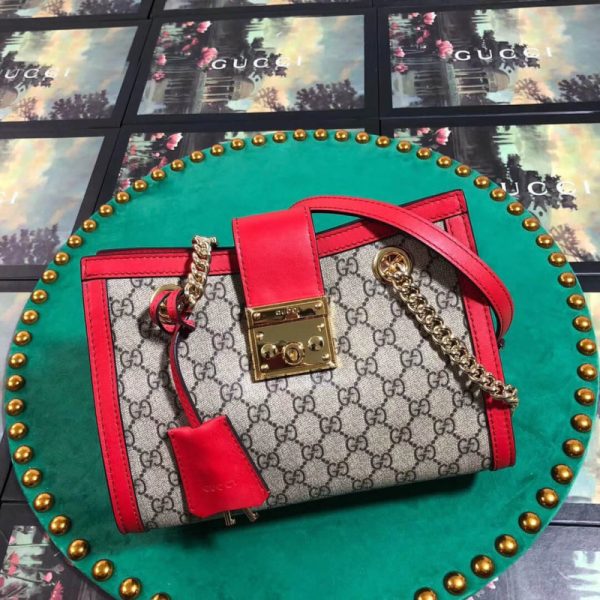 Replica Gucci Padlock GG Shoulder Bag - Stylish & Compact - Image 2