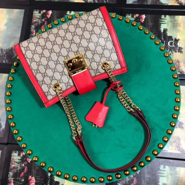 Replica Gucci Padlock GG Shoulder Bag - Stylish & Compact - Image 4