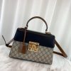 Best Replicas Bags - Gucci Replica Padlock GG Top Handle Bag 453188 Shop For Best Louis Vuitton LV Replica Bags With Cheap Price
