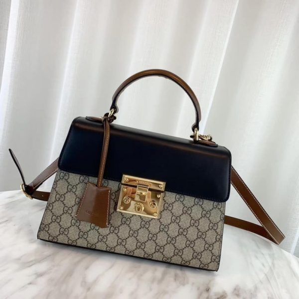 Gucci Replica Padlock GG Top Handle Bag 453188 - Image 2