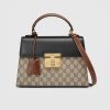 Best Replicas Bags - Gucci Replica Padlock GG Top Handle Bag 453188 Shop For Best Louis Vuitton LV Replica Bags With Cheap Price