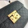 Best Replicas Bags - Gucci Signature Padlock Top Handle Bag - Replica 453188 Shop For Best Louis Vuitton LV Replica Bags With Cheap Price