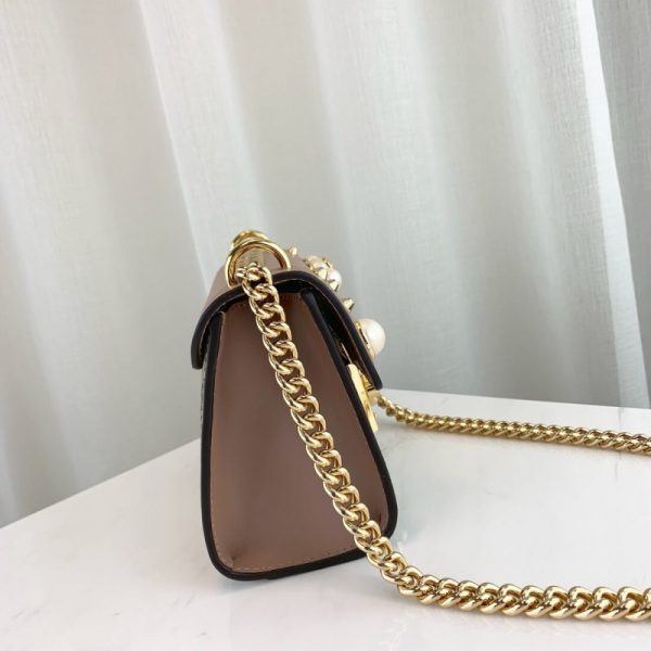 Replica Gucci Gg Supreme Padlock Studded Shoulder Bag - Image 4