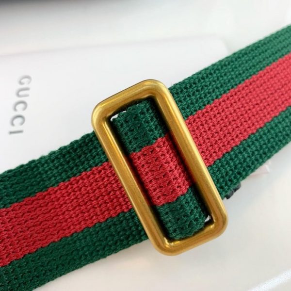 Replica Gucci Print Leather Belt Bag - Image 9