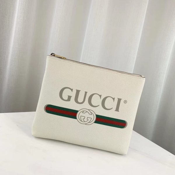 Gucci Print Leather Medium Portfolio – Stylish Replica - Image 2