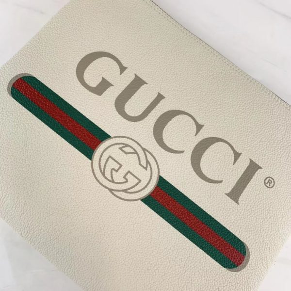 Gucci Print Leather Medium Portfolio – Stylish Replica - Image 4