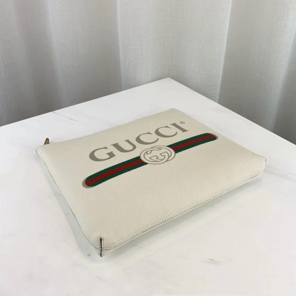 Gucci Print Leather Medium Portfolio – Stylish Replica - Image 8