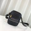 Best Replicas Bags - Replica Gucci Leather Shoulder Bag with Signature Print Shop For Best Louis Vuitton LV Replica Bags With Cheap Price