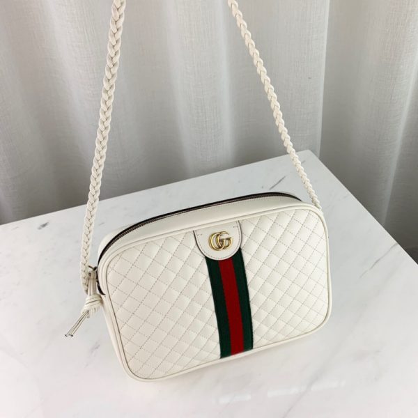 Replica Gucci Quilted Leather Shoulder Bag - Image 8
