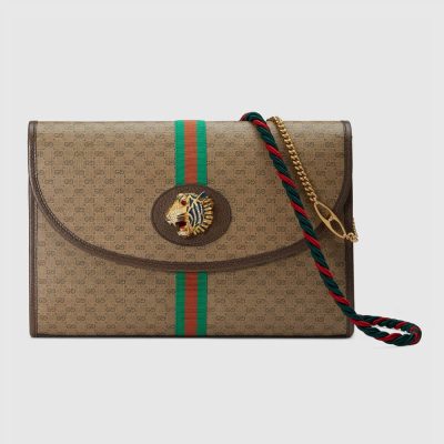 Gucci Rajah Medium Shoulder Bag Replica - Coffee, Style 564697