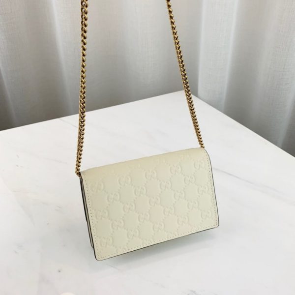 Replica Gucci Mini Bag with Cherry Print & Signature Detailing - Image 4