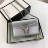 Best Replicas Bags - Replica Gucci Dionysus Silver Super Mini Bag 476432 Shop For Best Louis Vuitton LV Replica Bags With Cheap Price