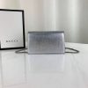 Best Replicas Bags - Replica Gucci Dionysus Silver Super Mini Bag 476432 Shop For Best Louis Vuitton LV Replica Bags With Cheap Price