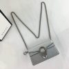 Best Replicas Bags - Replica Gucci Dionysus Silver Super Mini Bag 476432 Shop For Best Louis Vuitton LV Replica Bags With Cheap Price